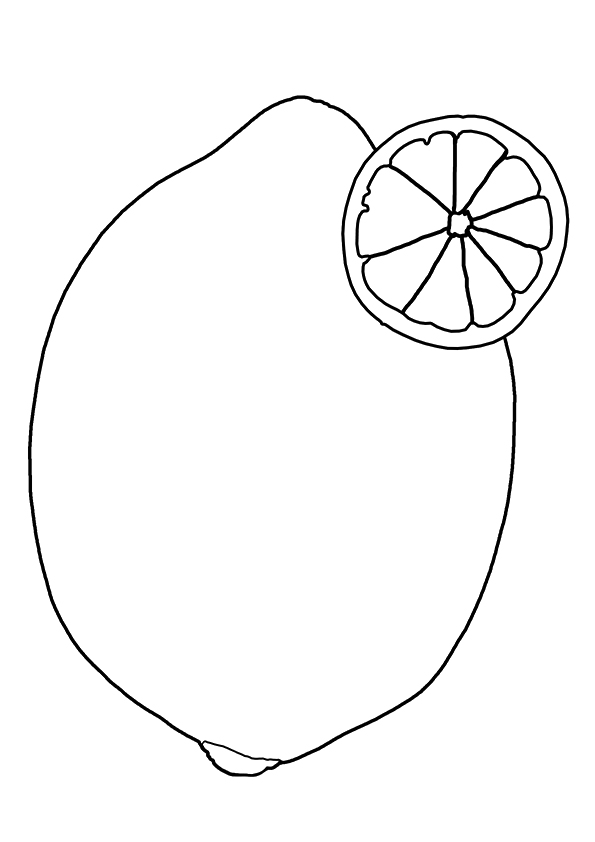 Plansa de colorat cu Fructe 123 2